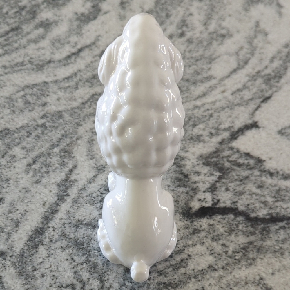 Charming White Poodle Figurine - Picture 4 of 6